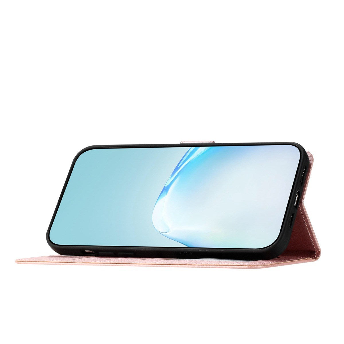 Xiaomi Redmi Note 15 (5G) / Poco M8 (5G) EIDERWOOD Konstläder Fodral m. Rem – Roséguld