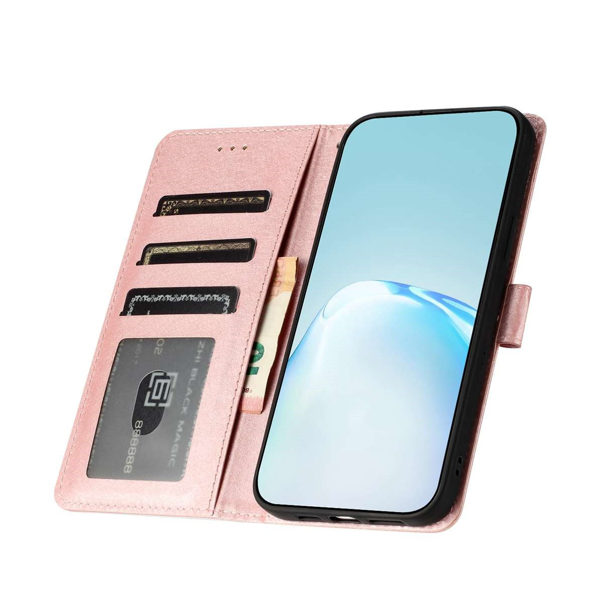 Xiaomi Redmi Note 15 (5G) / Poco M8 (5G) EIDERWOOD Konstläder Fodral m. Rem – Roséguld