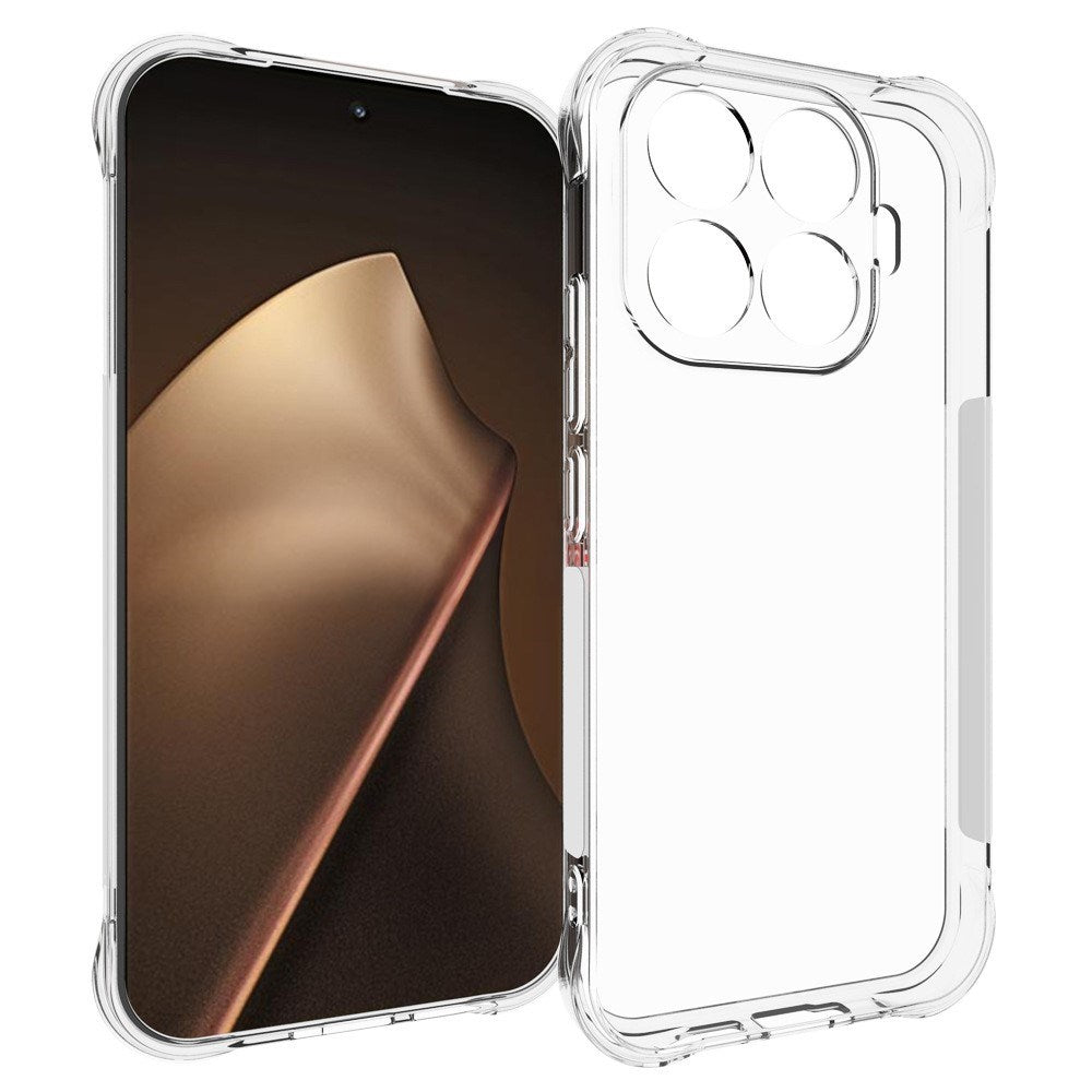 Xiaomi 17T EIDERWOOD Flexibelt Plast Skal m. Stötdämpande Hörn - Genomskinlig
