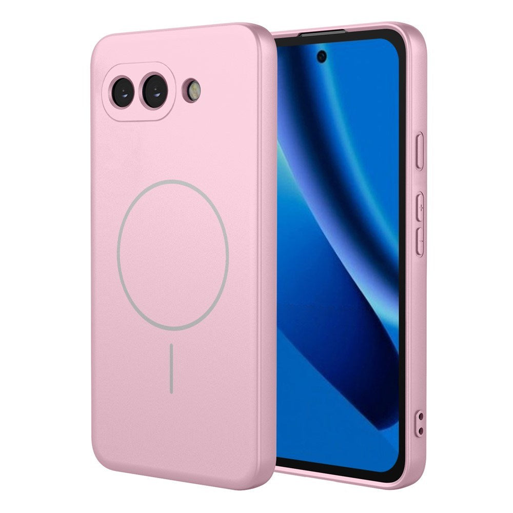 Google Pixel 10a EIDERWOOD Flexibelt Plast Skal – MagSafe Kompatibel – Rosa