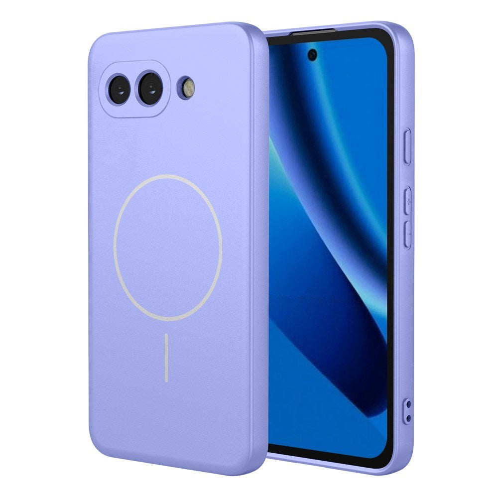 Google Pixel 10a EIDERWOOD Flexibelt Plast Skal – MagSafe Kompatibel – Lila