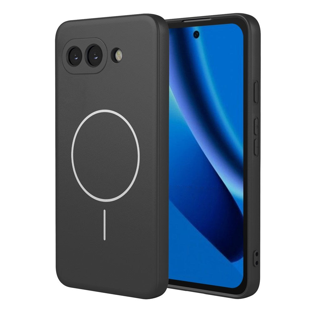 Google Pixel 10a EIDERWOOD Flexibelt Plast Skal – MagSafe Kompatibel – Svart