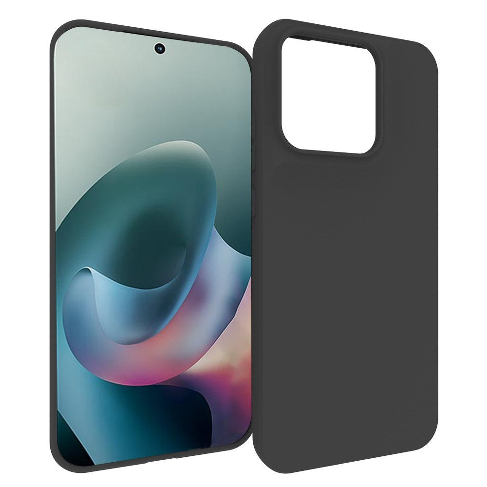 Motorola Moto G77 / G67 EIDERWOOD Matt Flexibelt Plast Skal - Svart