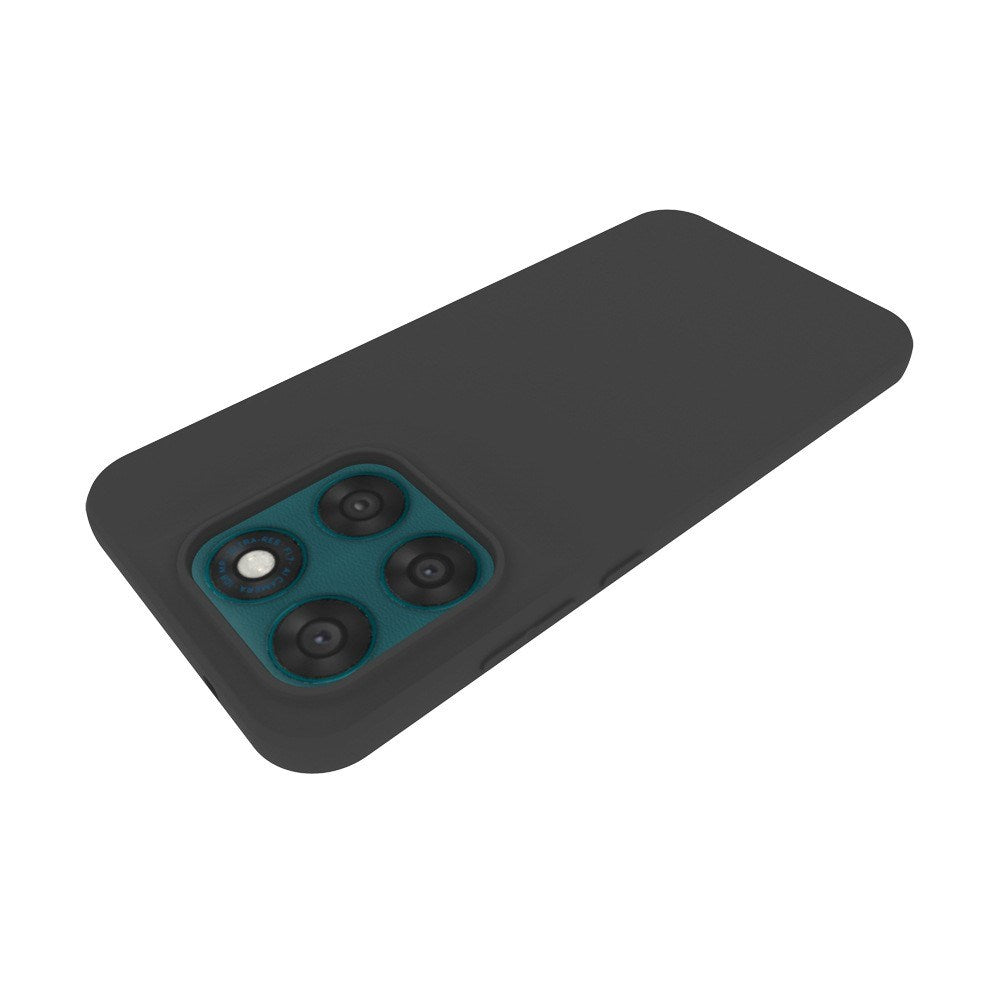 Motorola Moto G77 / G67 EIDERWOOD Matt Flexibelt Plast Skal - Svart