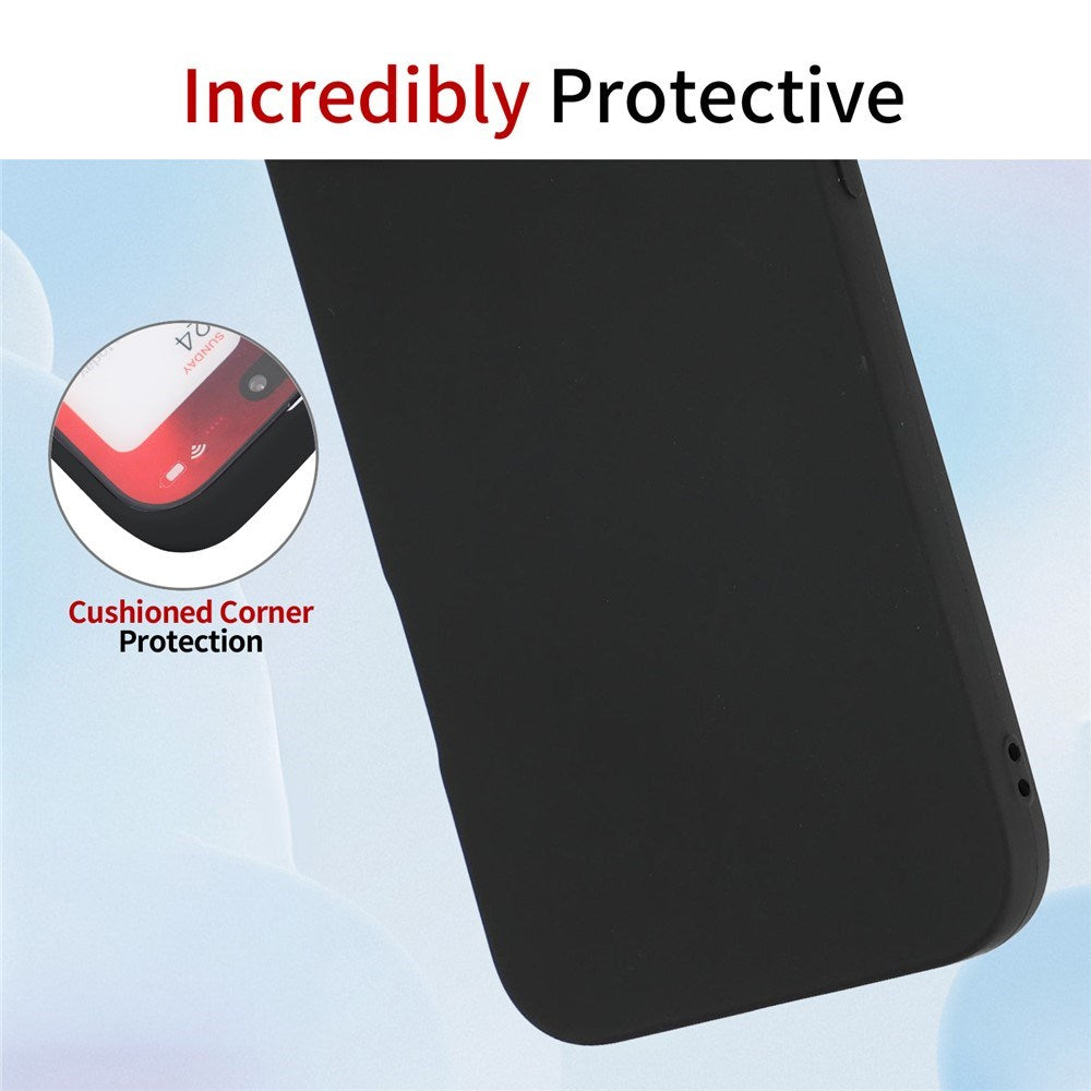 OPPO Reno15 F (5G) EIDERWOOD Flexibelt Plast Bak Skal - Svart