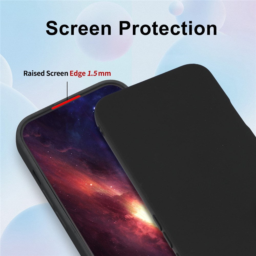 OPPO Reno15 (5G) EIDERWOOD Flexibelt Plast Bak Skal - Svart