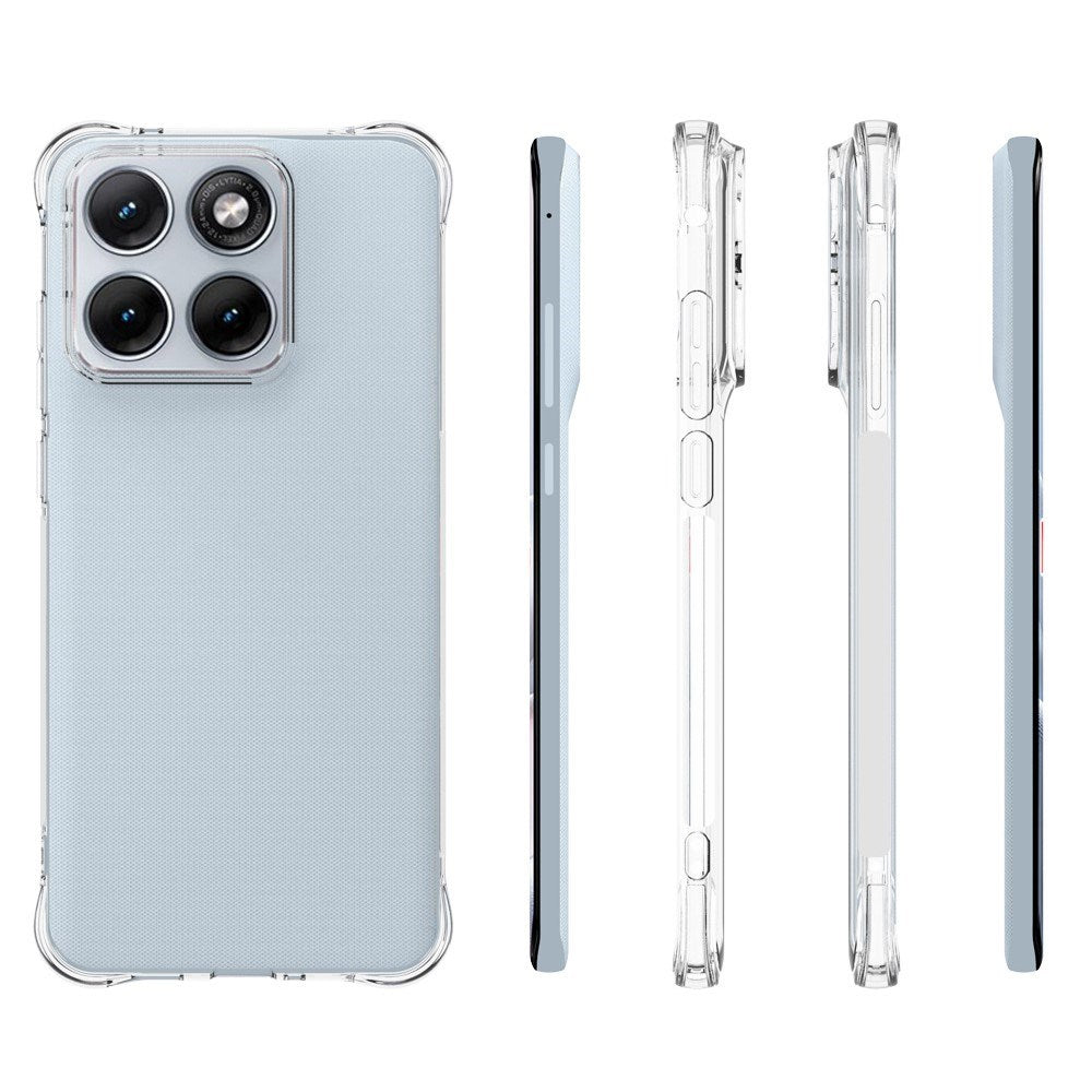 Motorola Edge 70 Fusion EIDERWOOD Halkfritt Flexibelt Plast Skal - Genomskinlig