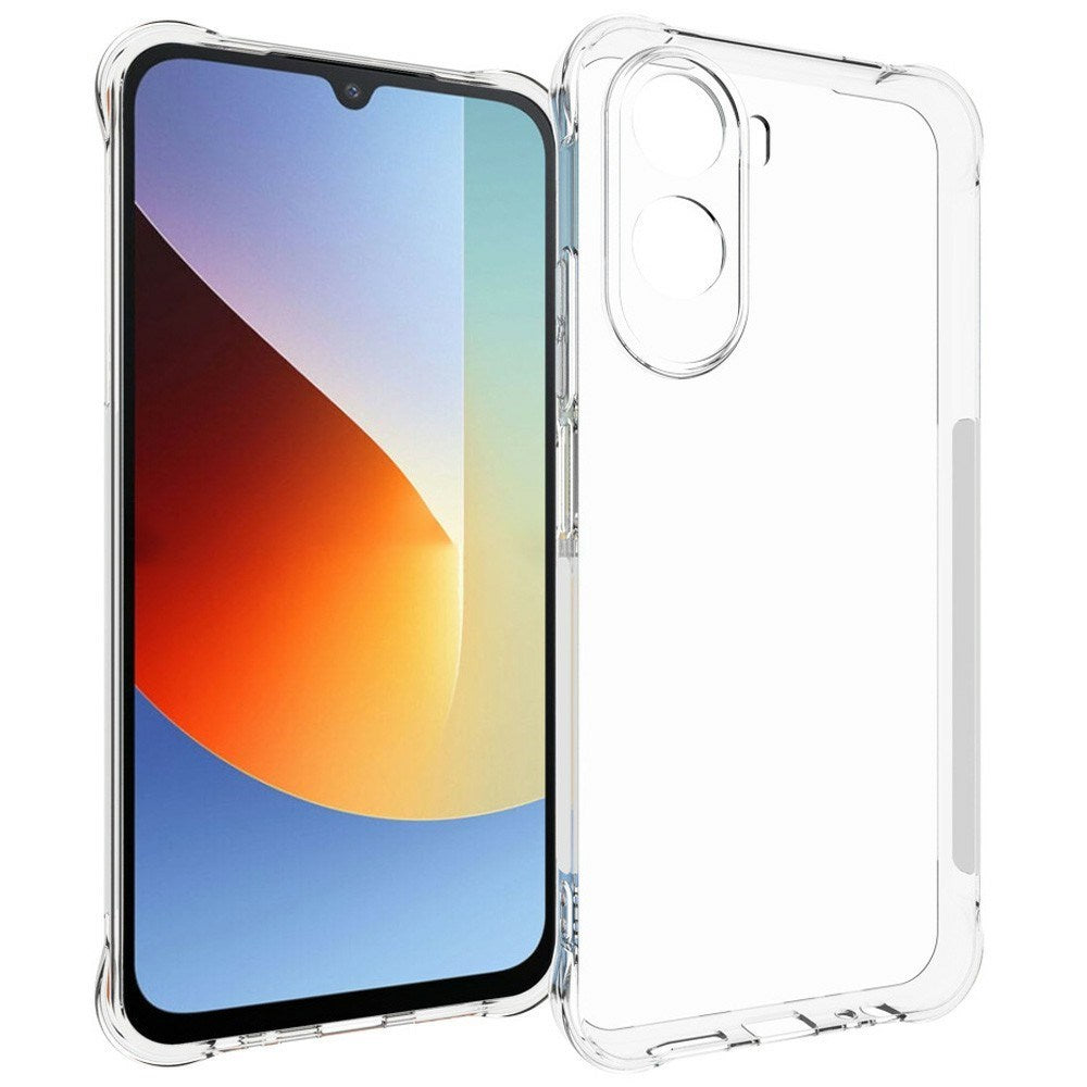 Xiaomi Redmi A7 Pro EIDERWOOD Flexibelt Plast Skal m. Stötdämpande Hörn - Genomskinlig