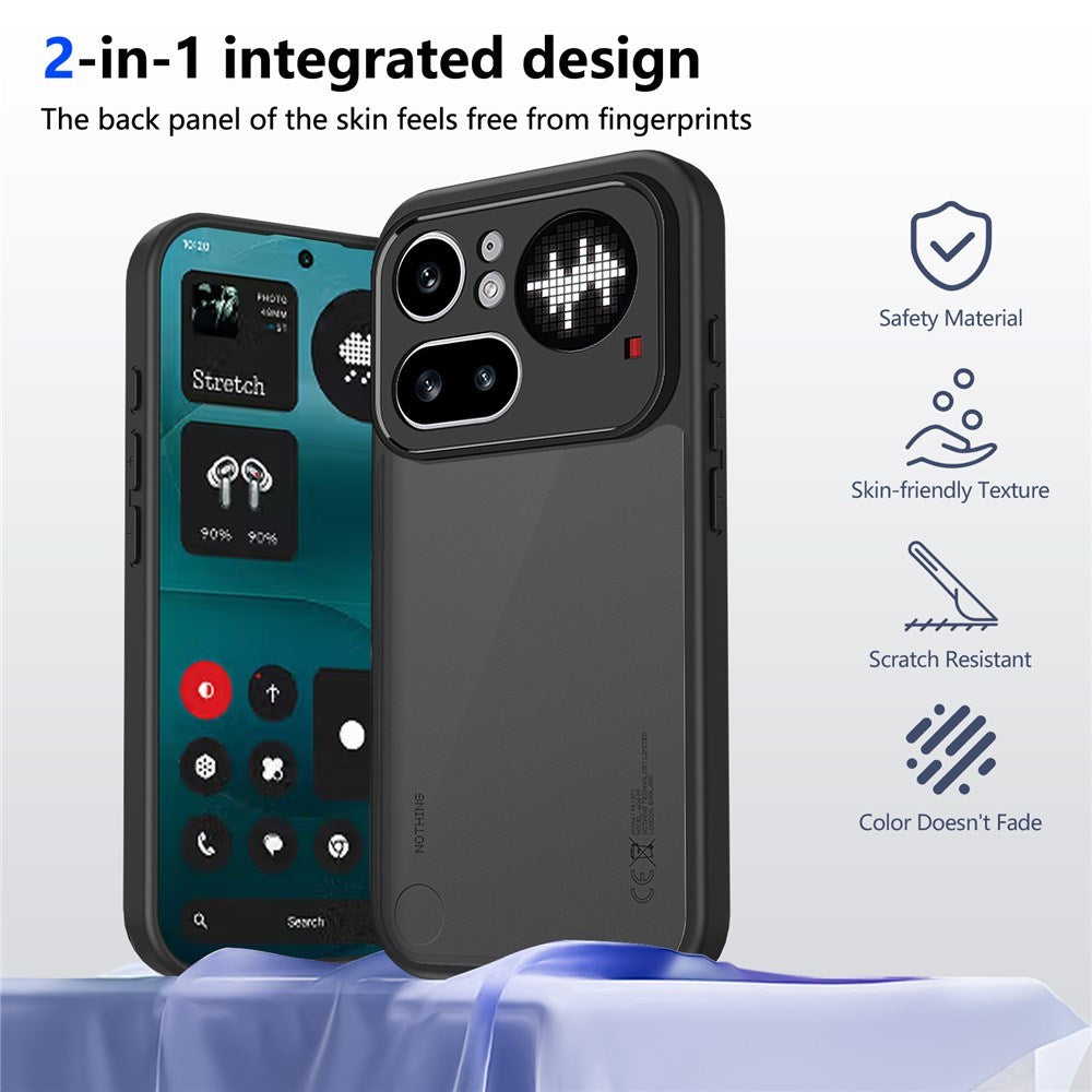 Nothing Phone (4) Pro EIDERWOOD Hybrid Skal - Svart