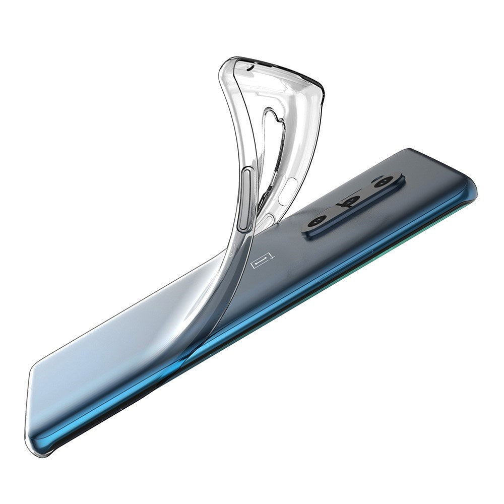 EIDERWOOD OnePlus 8 Pro Flexibelt Plastskal - Transparent