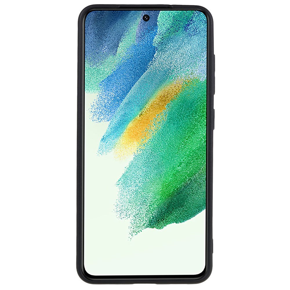 EIDERWOOD Samsung Galaxy S21 FE Flexibelt Plast Skal - Svart
