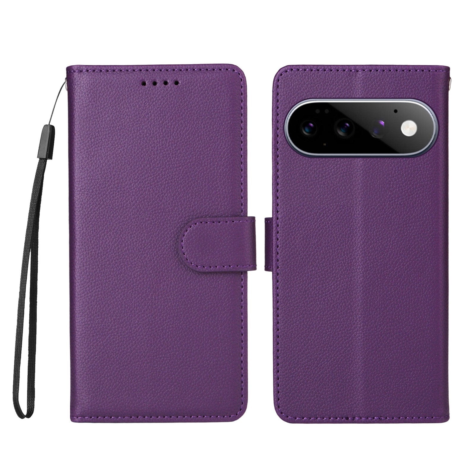 EIDERWOOD Google Pixel 11 / 11 Pro Fodral - Korthållare & Handledsrem - Lila