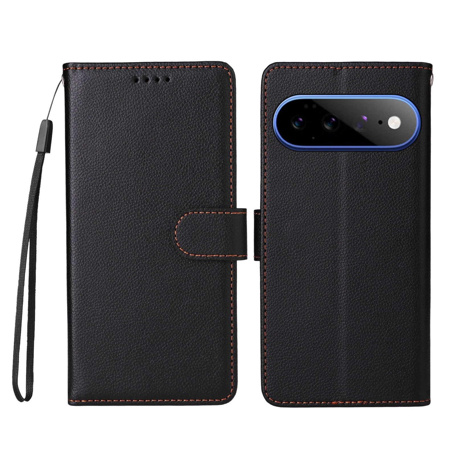 EIDERWOOD Google Pixel 11 Pro XL Fodral - Korthållare & Handledsrem - Svart