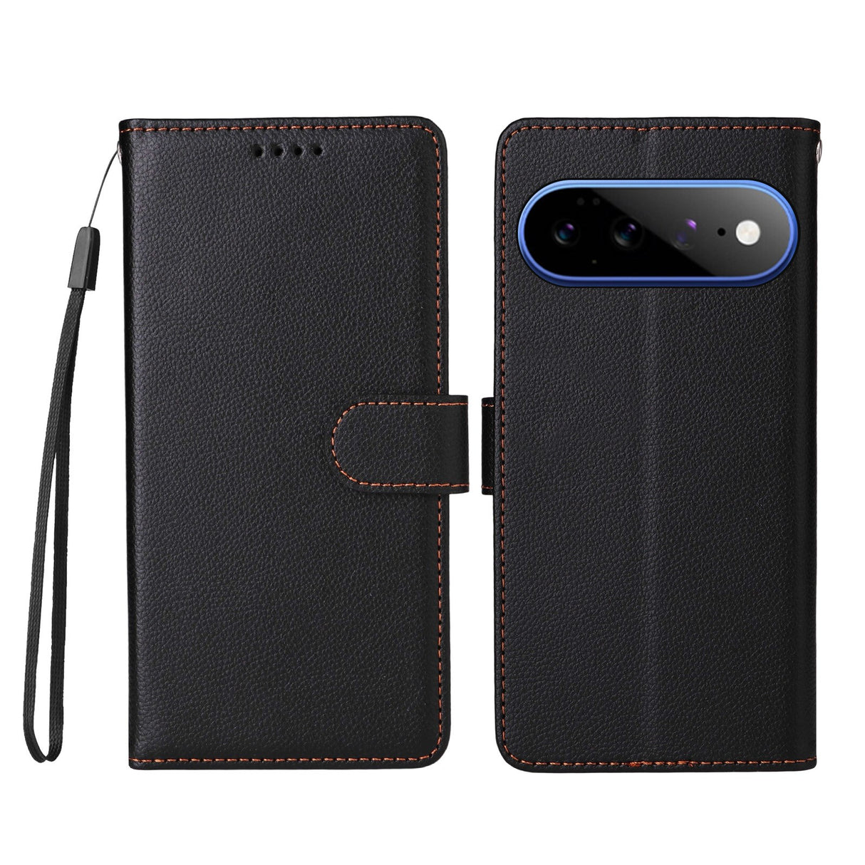 EIDERWOOD Google Pixel 11 Pro XL Fodral - Korthållare & Handledsrem - Svart