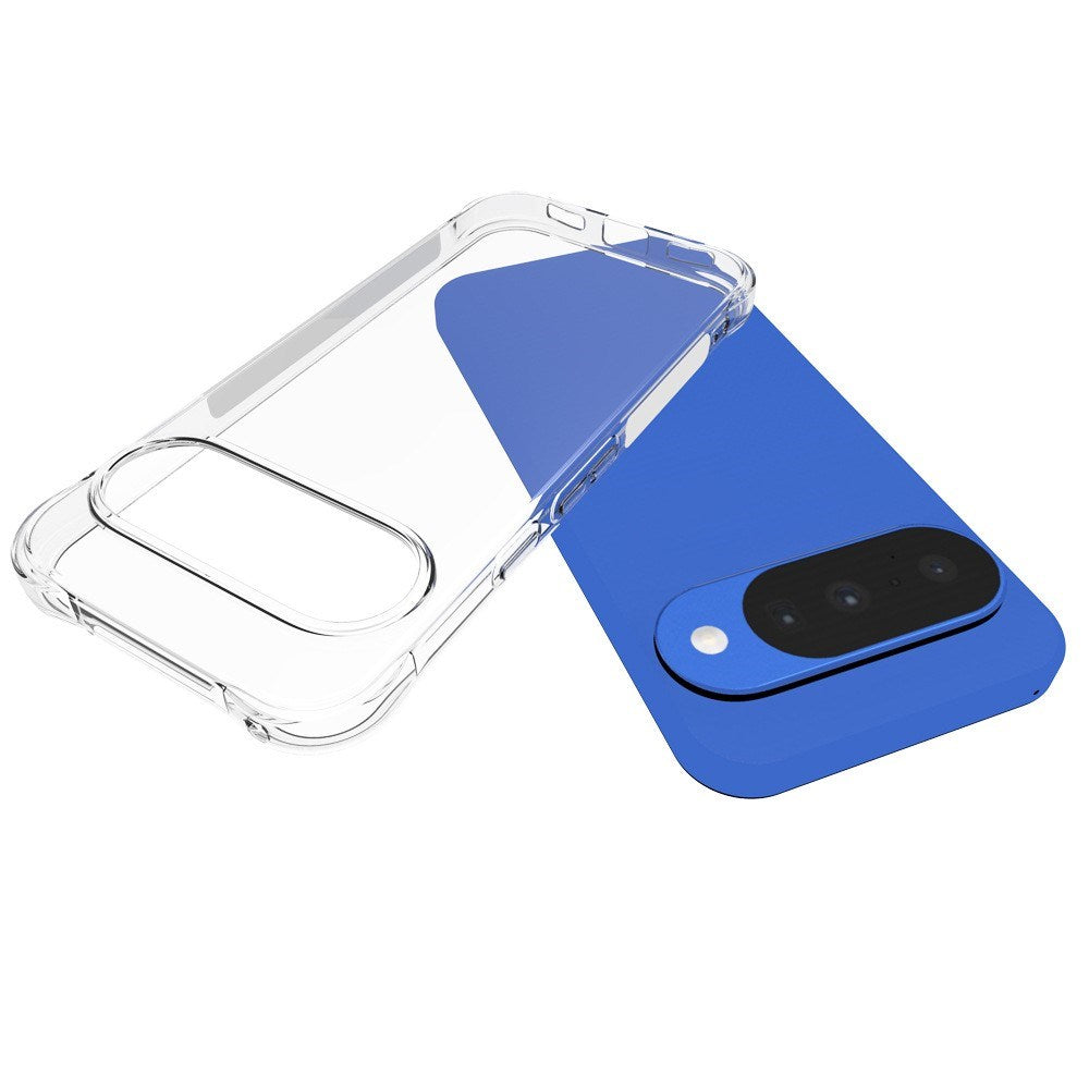 Google Pixel 11 EIDERWOOD Flexibelt Plast Skal m. Förstärkta Hörn - Genomskinlig