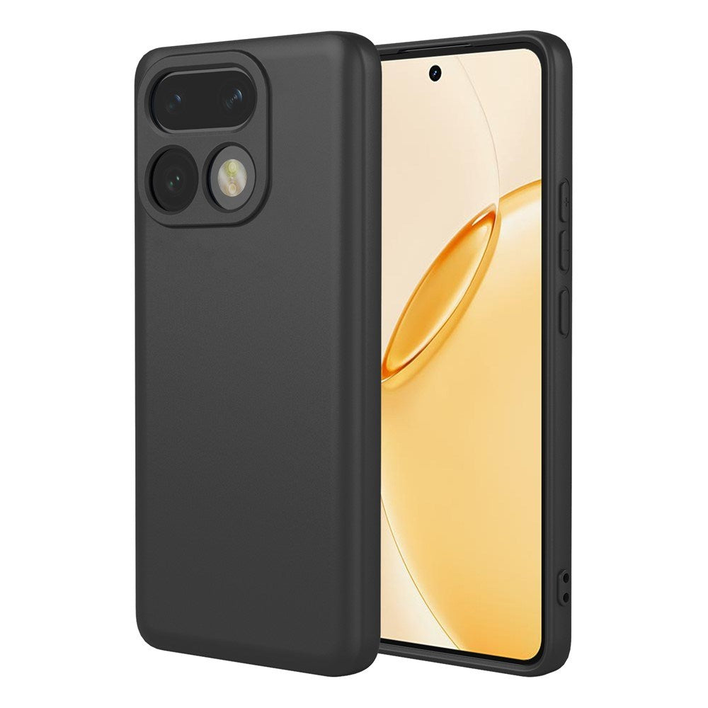 Realme 16 Pro+ EIDERWOOD Fodrat Flexibelt Plast Skal - Svart