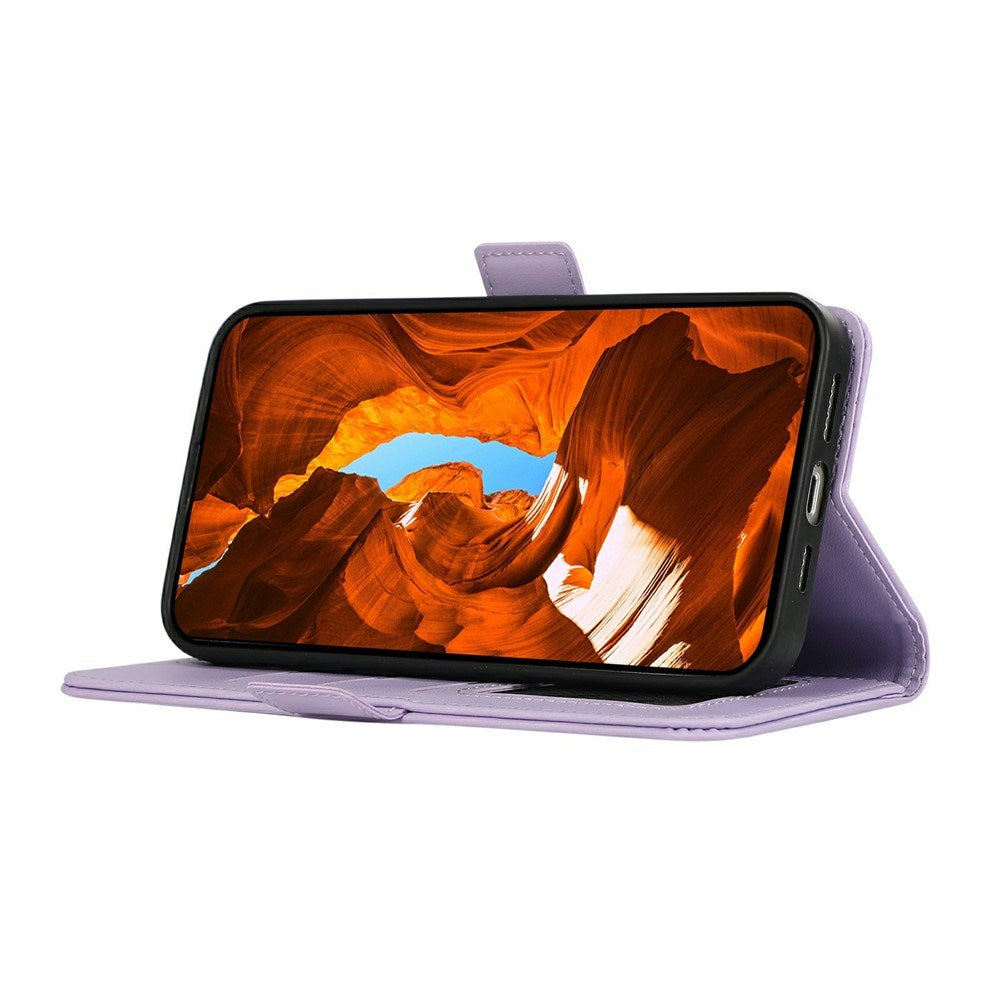 EIDERWOOD Google Pixel 11 Pro XL Fodral med RFID-Blockerare & Korthållare - Lila