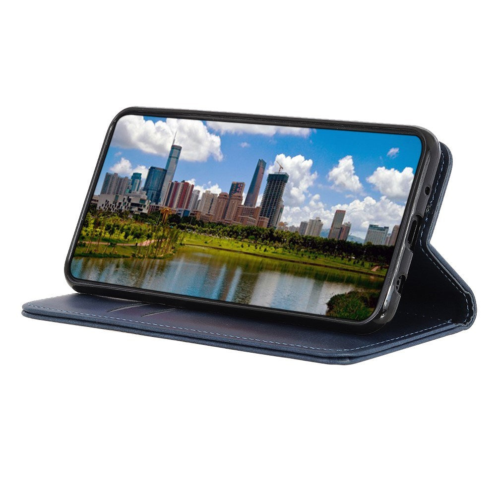 EIDERWOOD Google Pixel 11 / 11 Pro Konstläder Fodral - Korthållare & Stativfunktion - Blå