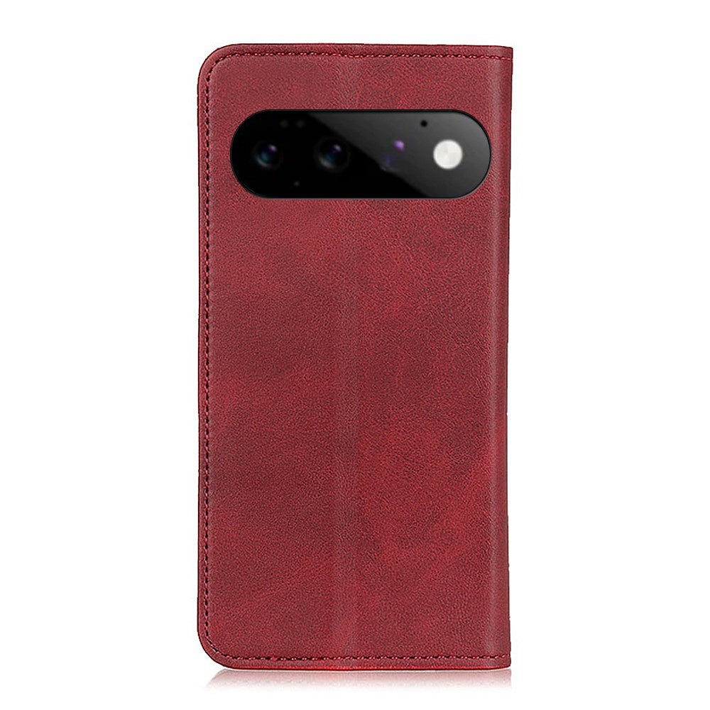 EIDERWOOD Google Pixel 11 / 11 Pro Konstläder Fodral - Korthållare & Stativfunktion - Röd