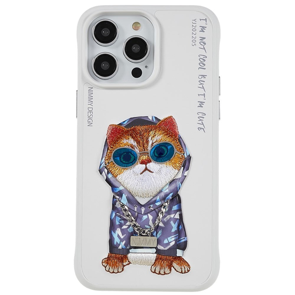 iPhone 14 Pro Skal Hybridplast - Hoodie Katt