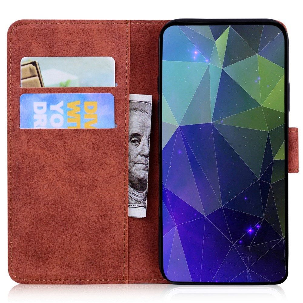 Honor 600 Lite EIDERWOOD Konstläder Fodral - Brun