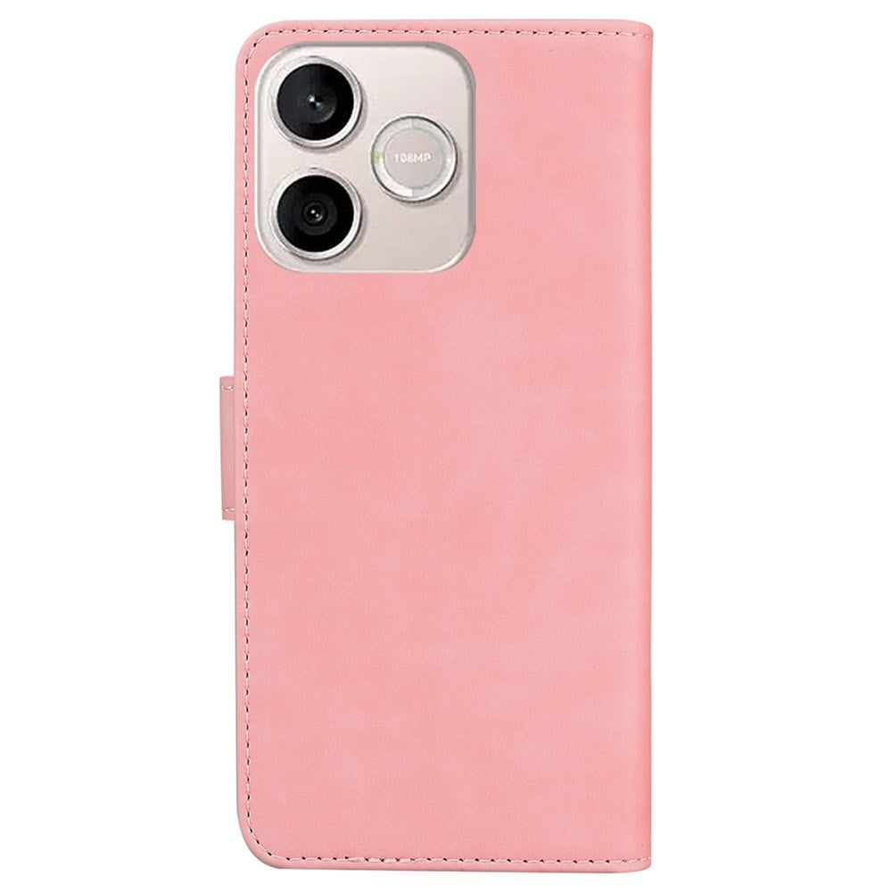 Honor 600 Lite EIDERWOOD Konstläder Fodral - Rosa