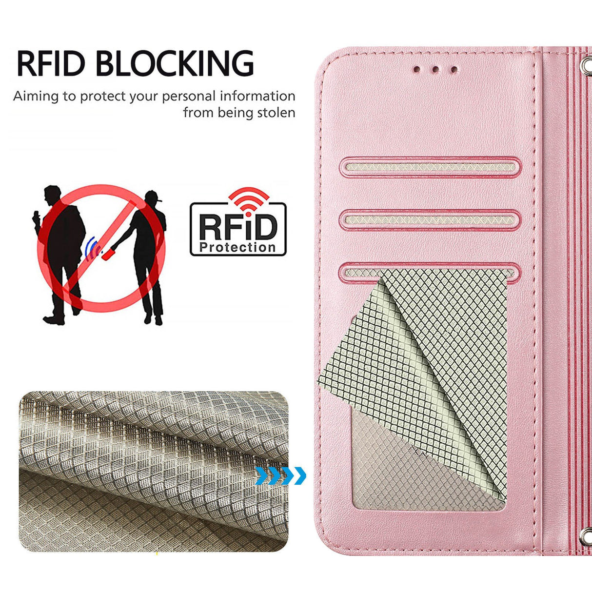 Honor 600 / 600 Pro EIDERWOOD Konstläder Fodral m. Rem - Rosa