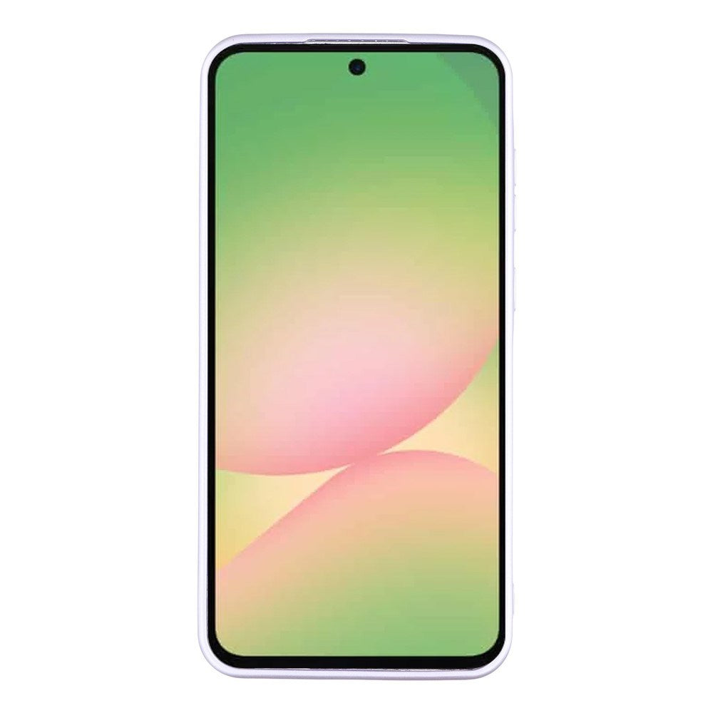Samsung Galaxy A17 (5G) EIDERWOOD Flexibelt Plast Skal m. Glitter - Lila