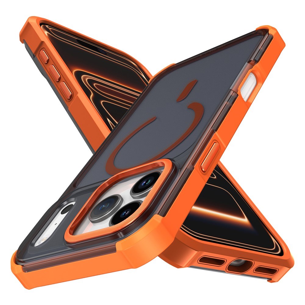 iPhone 17 Pro EIDERWOOD Matt Hybrid Plast Skal - MagSafe Kompatibel - Orange