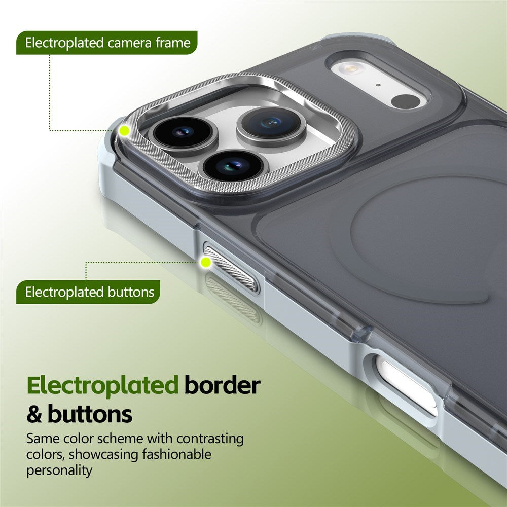 iPhone 17 Pro EIDERWOOD Matt Hybrid Plast Skal - MagSafe Kompatibel - Grå