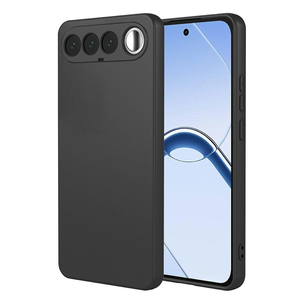 Realme 16 EIDERWOOD Fodrat Flexibelt Plast Skal - Svart