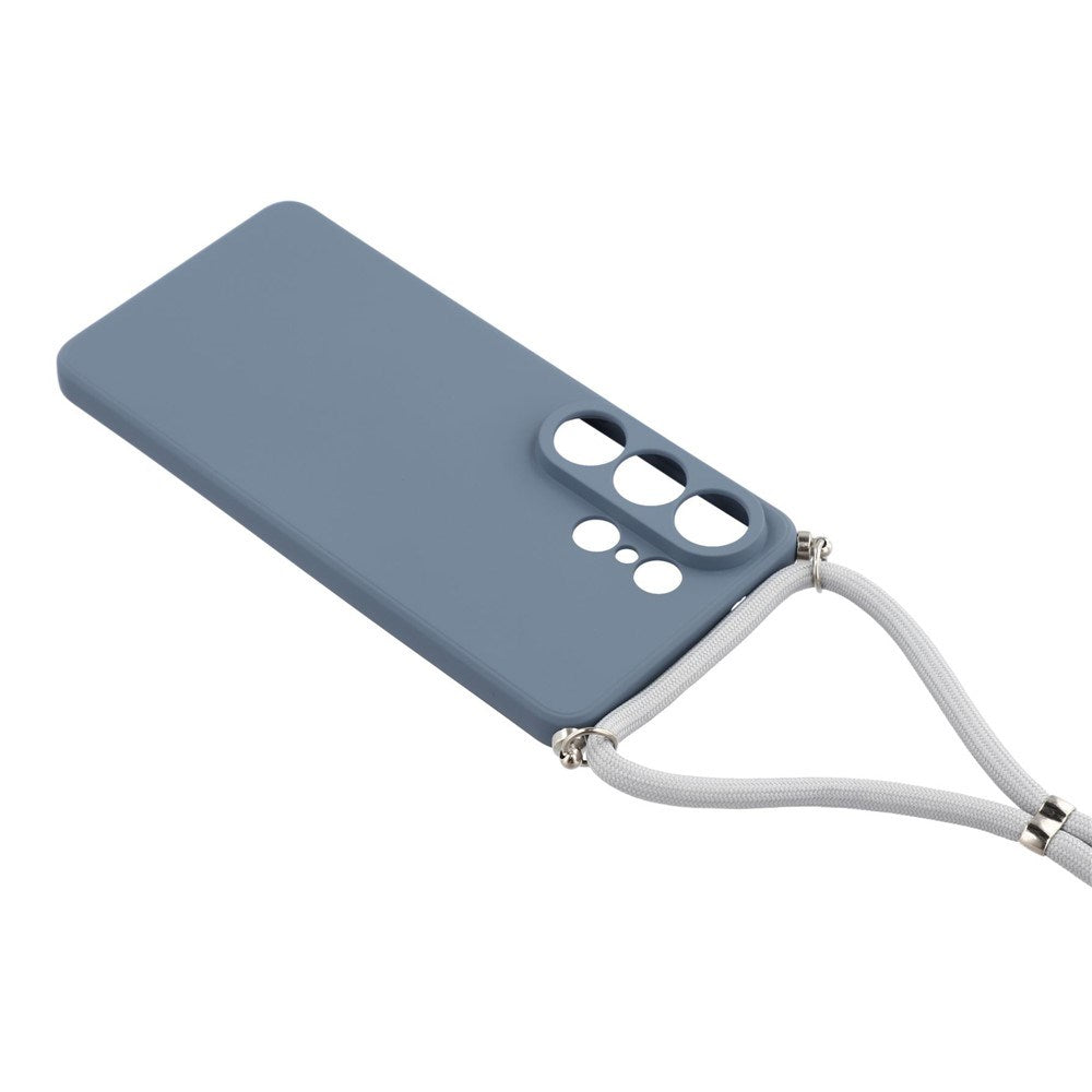Samsung Galaxy S26 Ultra EIDERWOOD Fodrat Flexibelt Plast Skal m. Rem - Lavendel