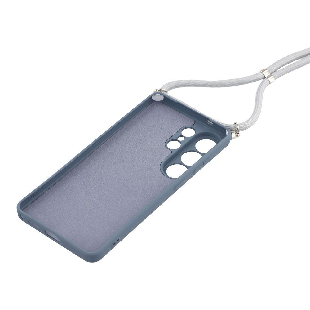 Samsung Galaxy S26 Ultra EIDERWOOD Fodrat Flexibelt Plast Skal m. Rem - Lavendel