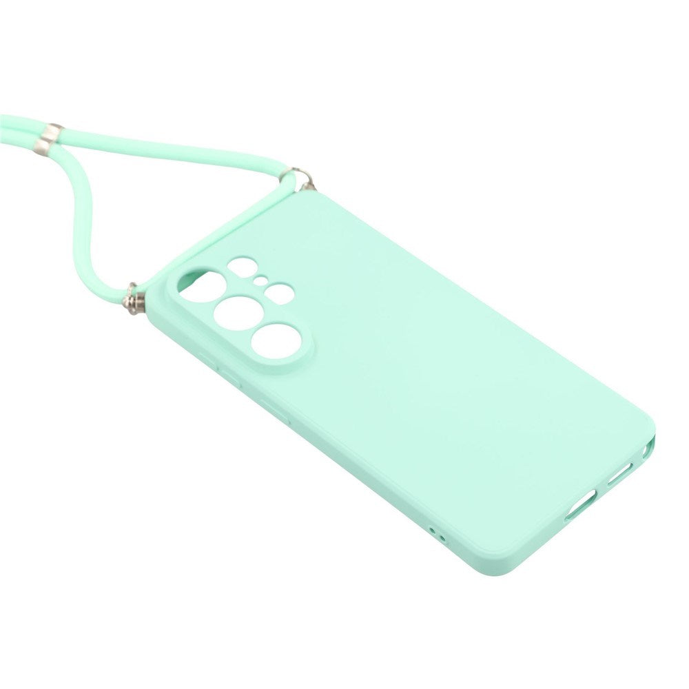 Samsung Galaxy S26 Ultra EIDERWOOD Fodrat Flexibelt Plast Skal m. Rem - Ljusblå
