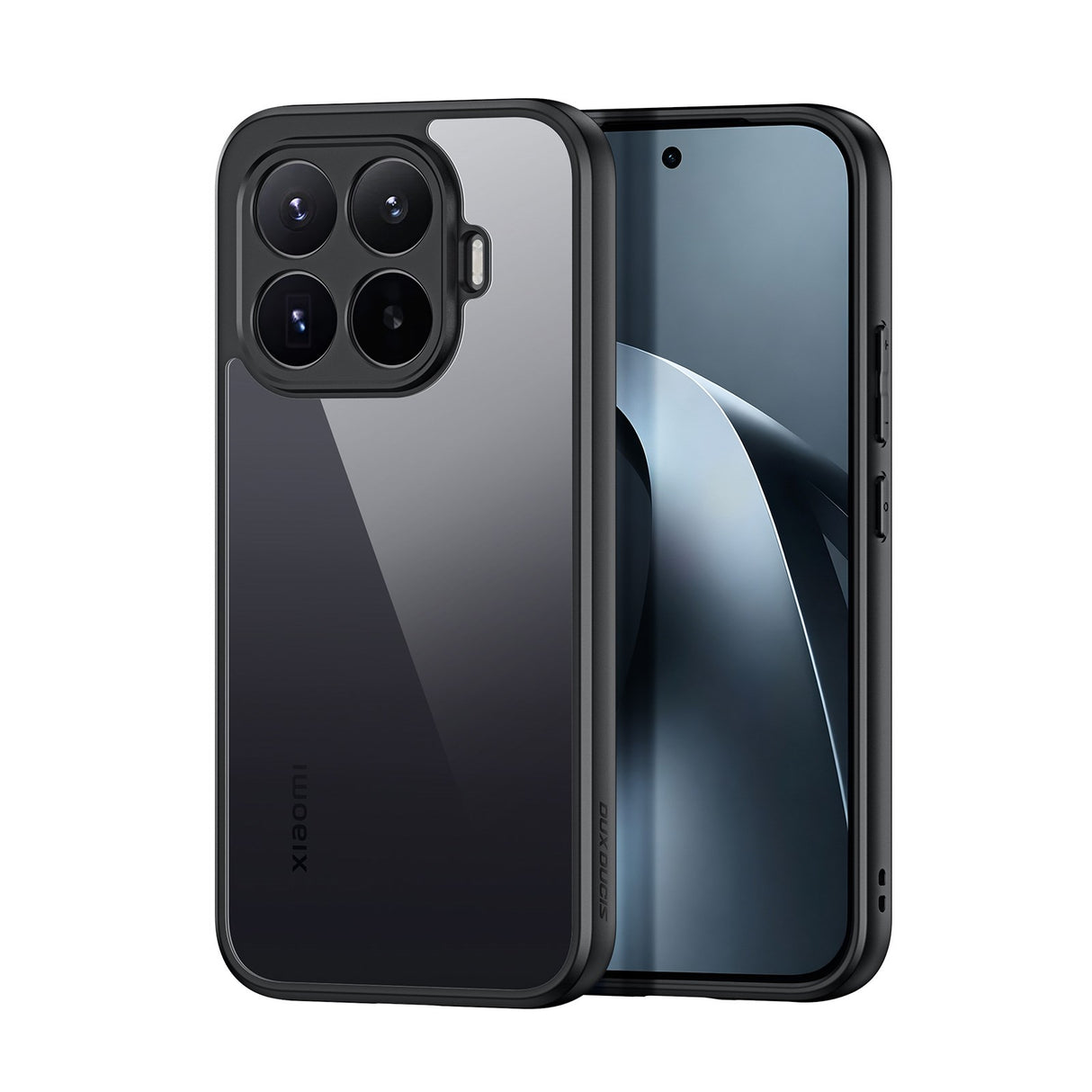 Xiaomi 17T DUX DUCIS Hybrid Skal - Genomskinlig / Svart