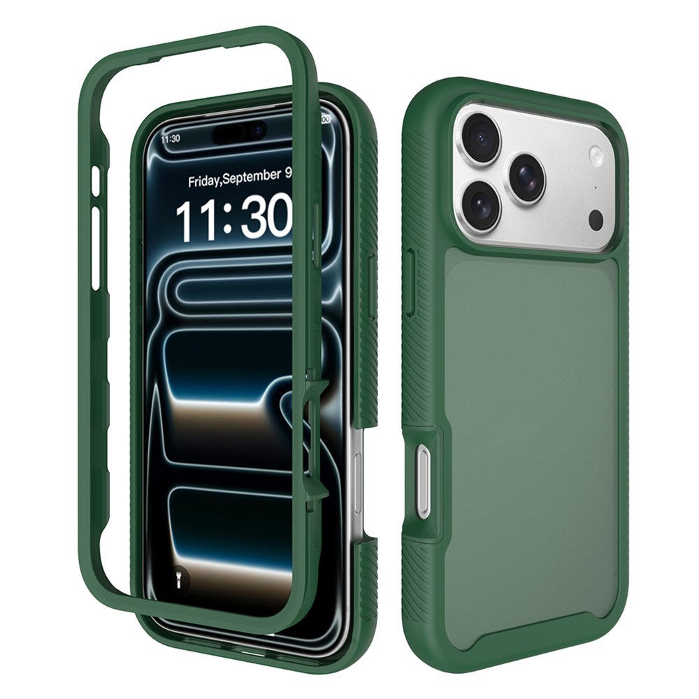 iPhone 18 Pro Max / 17 Pro Max EIDERWOOD Tvådelat Matt Hybrid Plast Skal - Grön