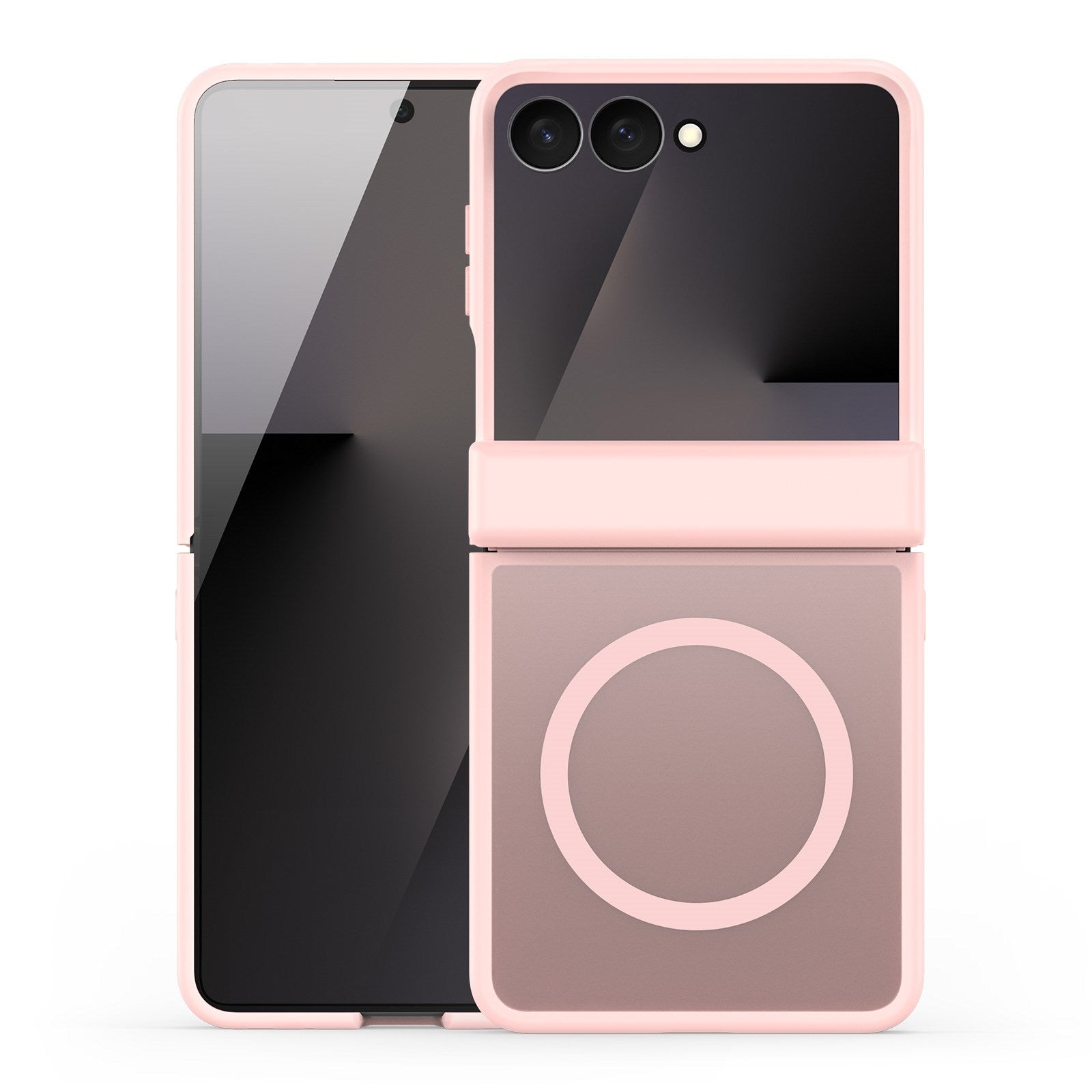 Samsung Galaxy Z Flip8 DUX DUCIS Hybrid Skal med Matt Baksida – MagSafe Kompatibel – Rosa