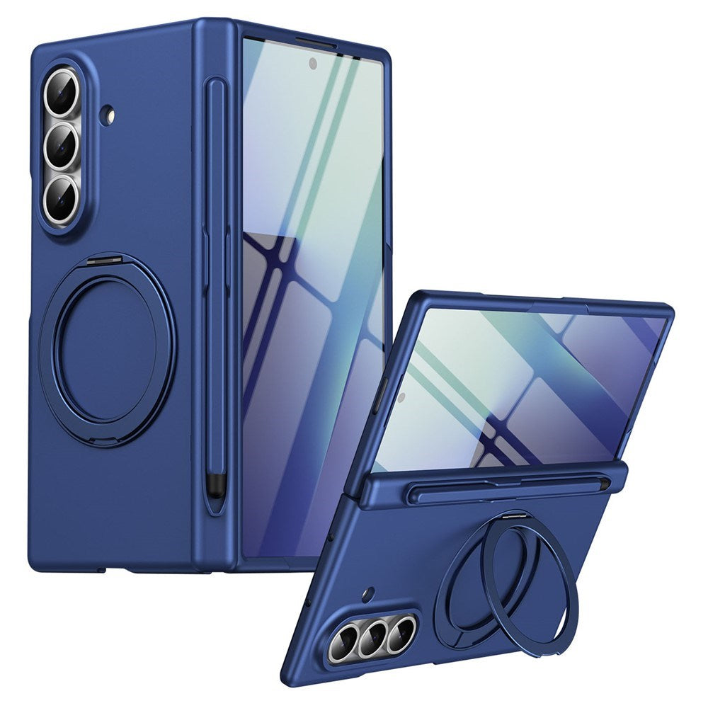 Samsung Galaxy Z Fold8 Ultra EIDERWOOD Skal med Skärmskydd & Stativfunktion - Blå