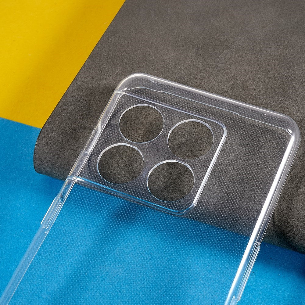 EIDERWOOD OnePlus 10 Pro Flexibelt Plast Bakside Skal - Genomskinlig
