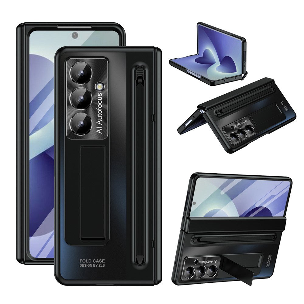 Samsung Galaxy Z Fold8 Ultra EIDERWOOD Skal med Styluspenna & Stöd - Svart