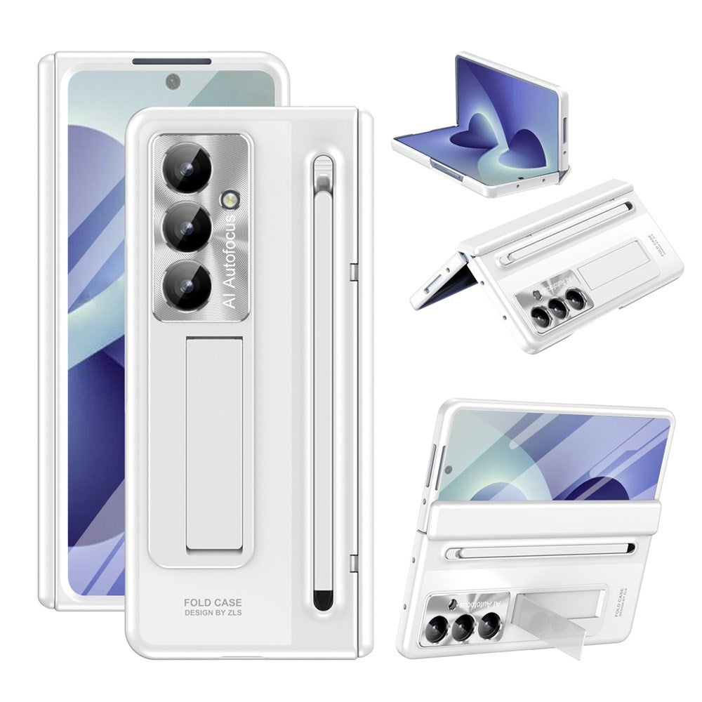 Samsung Galaxy Z Fold8 Ultra EIDERWOOD Skal med Styluspenna & Stöd - Vit