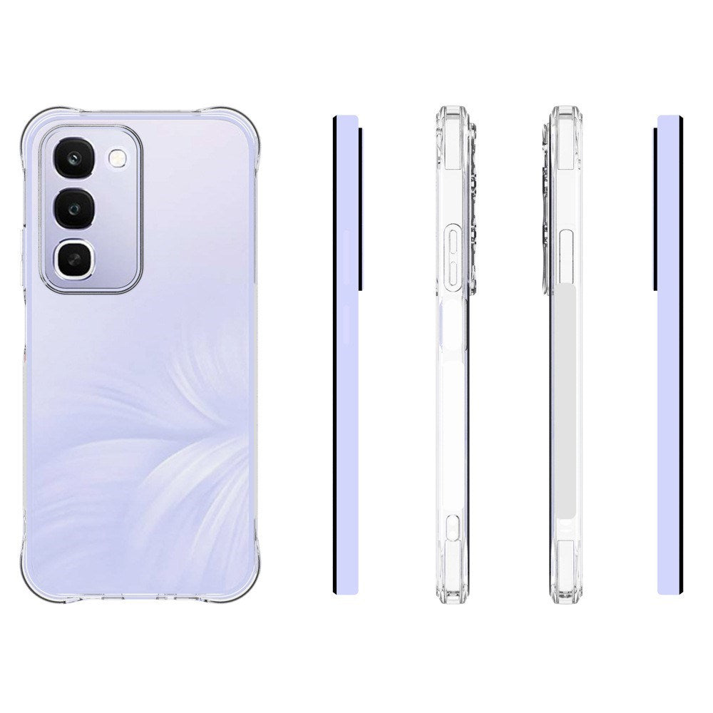 Realme C100 EIDERWOOD Flexibelt Plast Skal m. Stötdämpande Hörn - Genomskinlig
