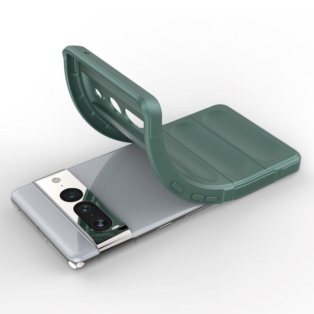 Google Pixel 7 Pro Flexibelt Plast Bakskal - Grön
