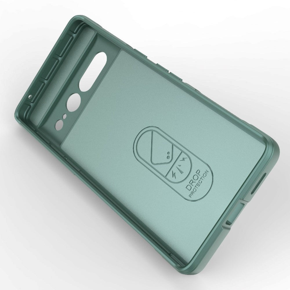 Google Pixel 7 Pro Flexibelt Plast Bakskal - Grön