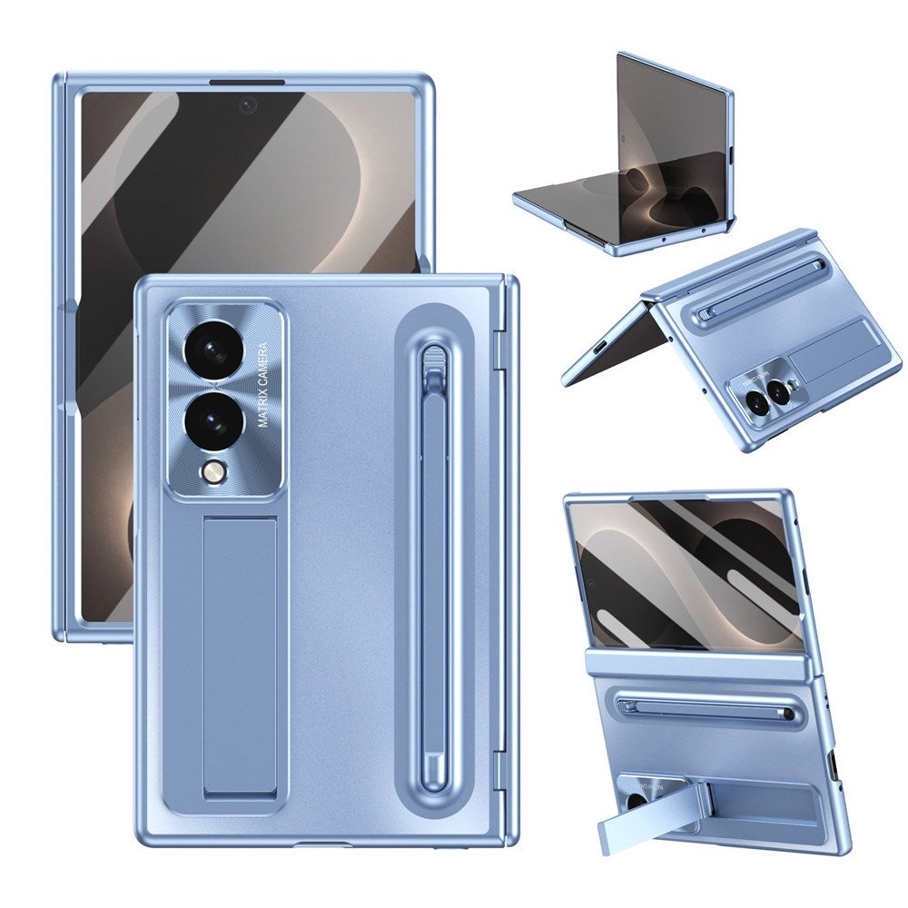 Samsung Galaxy Z Fold8 EIDERWOOD Skal med Styluspenna & Stöd - Blå