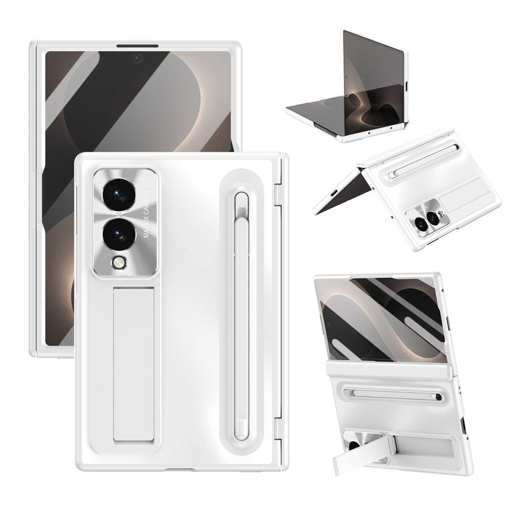 Samsung Galaxy Z Fold8 EIDERWOOD Skal med Styluspenna & Stöd - Vit