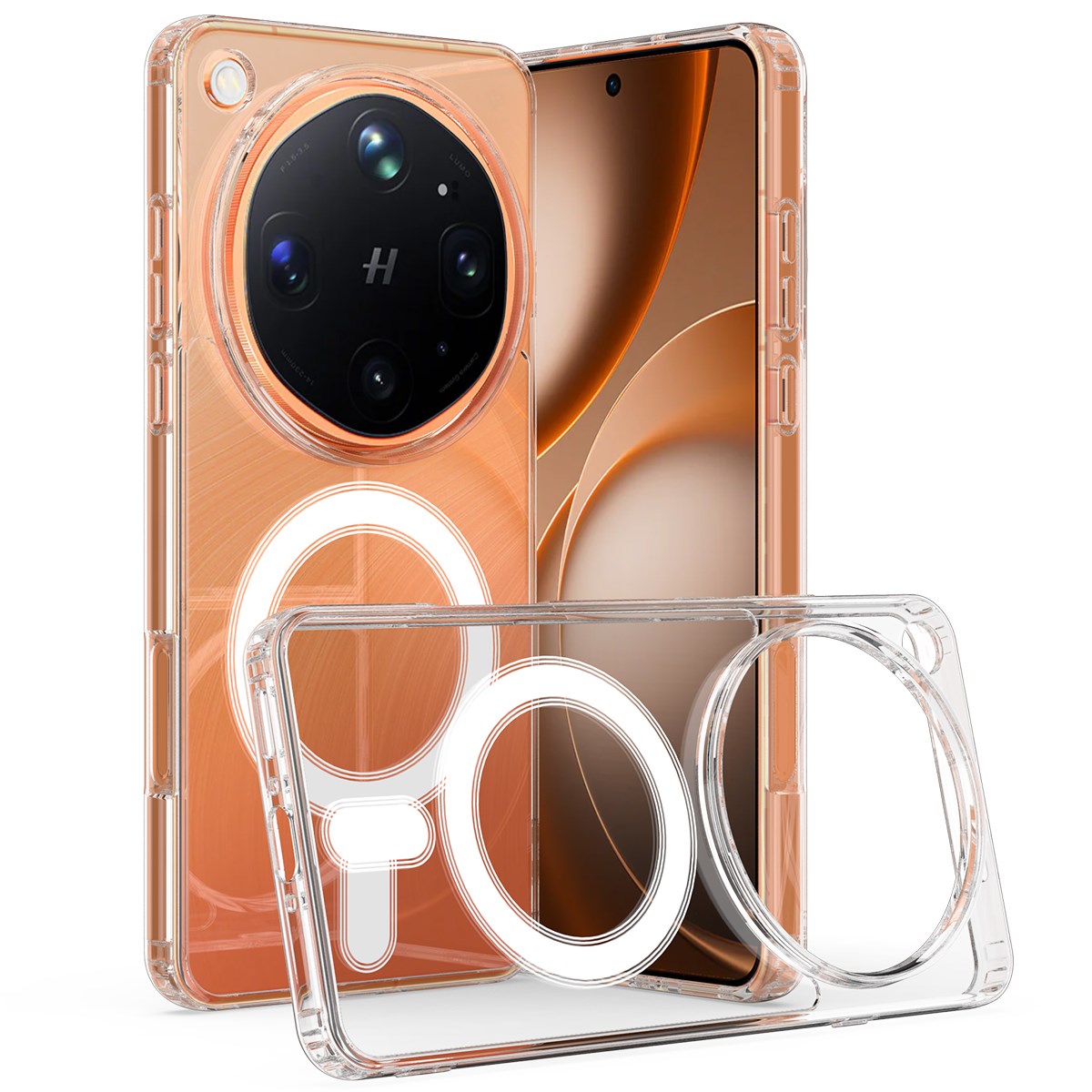 OPPO Find X9 Ultra EIDERWOOD Hybrid Skal - MagSafe Kompatibel - Genomskinlig