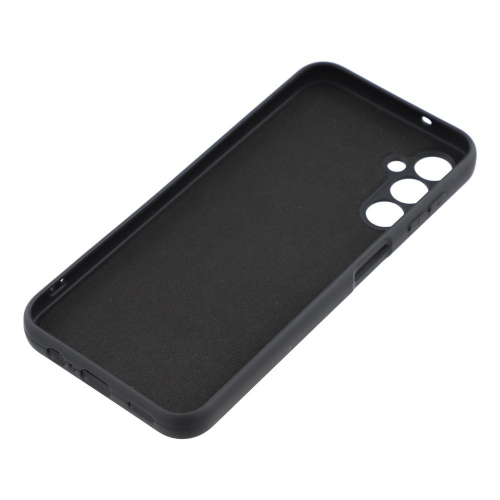 Samsung Galaxy A27 EIDERWOOD Fodrat Flexibelt Plast Skal - Svart