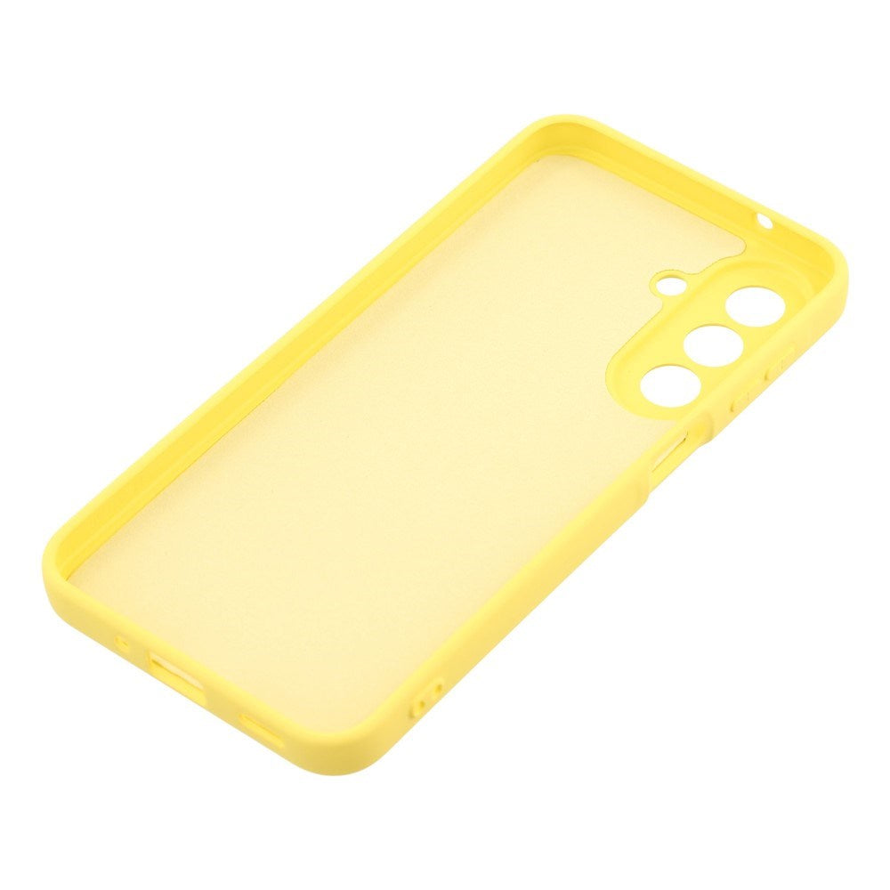 Samsung Galaxy A27 EIDERWOOD Fodrat Flexibelt Plast Skal - Gul