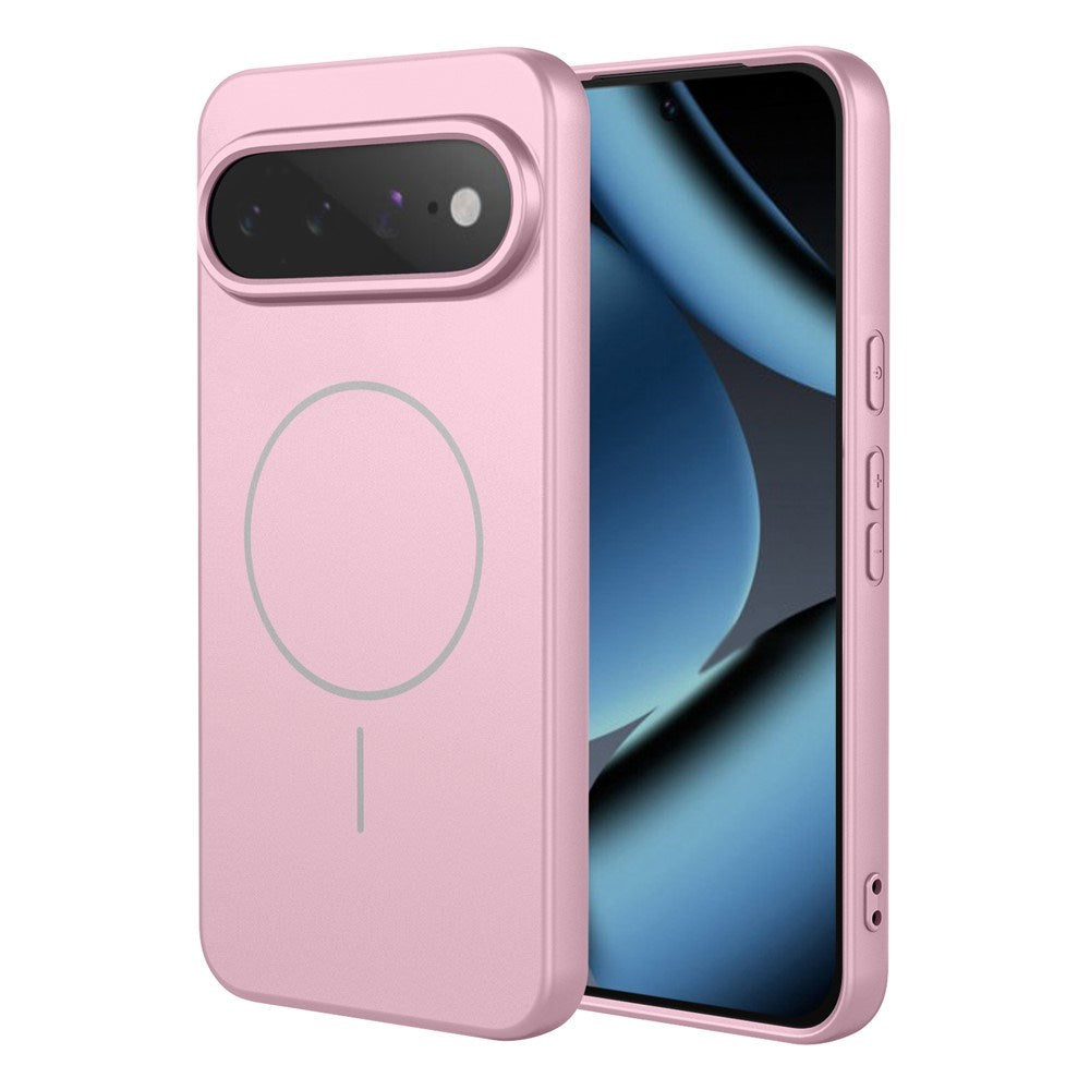 Google Pixel 11 Pro EIDERWOOD Flexibelt Plast Skal m. Fodrad Insida - MagSafe Kompatibel - Rosa